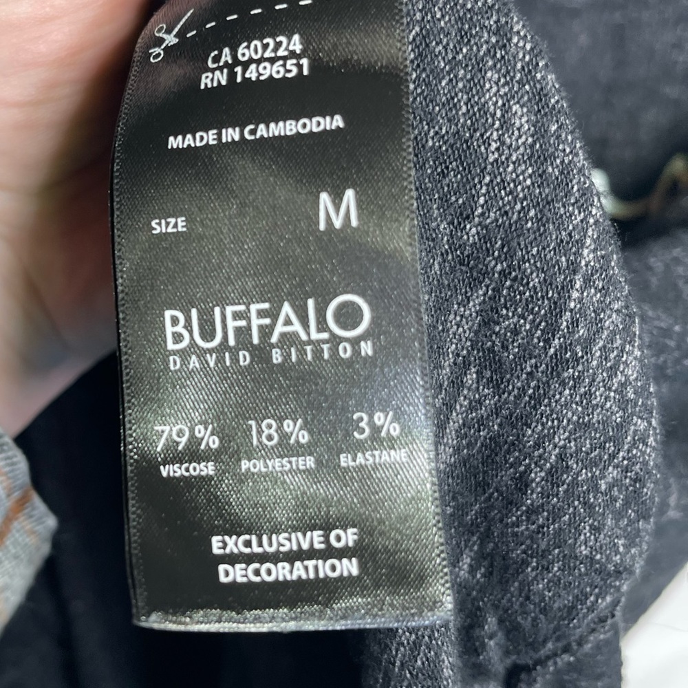 Buffalo by David Bitton Women’s Long Sleeve Top Good Vibes M - Picture 4 of 6